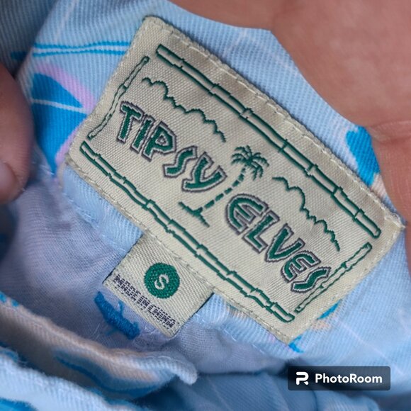 3 Pairs! Tipsy Elves Golf Shorts *Mens S* 2016 Sausage Party, Sharks & Rainbows - Picture 2 of 10